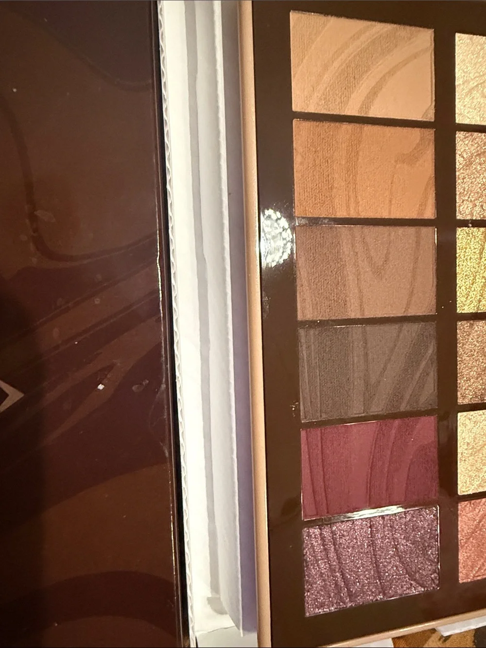 Idôle Café Crush Eyeshadow Palette — Warm Browns & Pink-Gold Shimmers